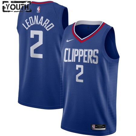 Maillot Basket Enfant Los Angeles Clippers Kawhi Leonard 2 2020-21 Nike Icon Edition Swingman